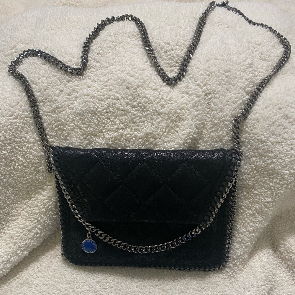 Black Stella McCartney Quilted Falabella